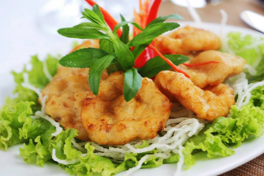 Chả mực sốt cà chua