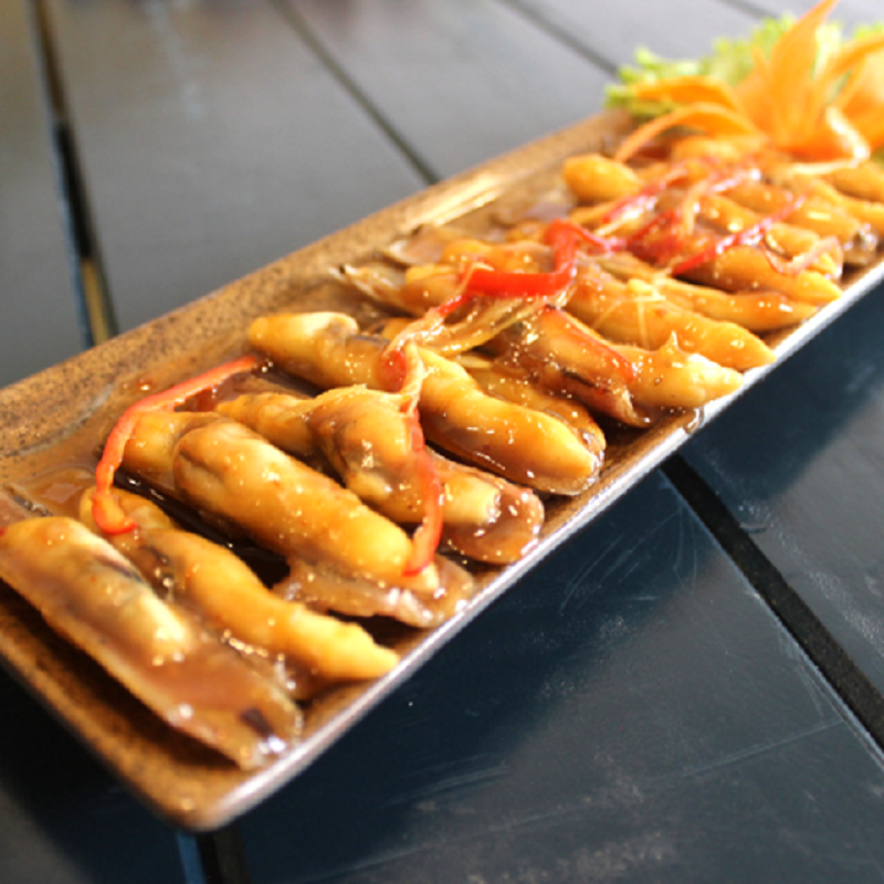 Ốc móng tay sốt me